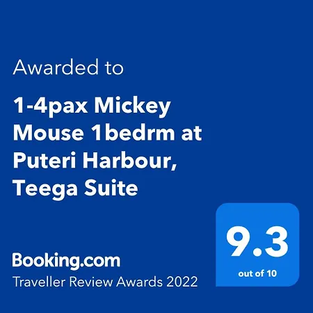 1-4Pax Mickey Mouse 1Bedrm At Puteri Harbour, Teega Suite, Legoland, Lego, Iskandar Nusajaya  Exterior photo