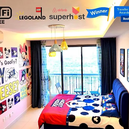 1-4Pax Mickey Mouse 1Bedrm At Puteri Harbour, Teega Suite, Legoland, Lego, Iskandar Nusajaya  Exterior photo